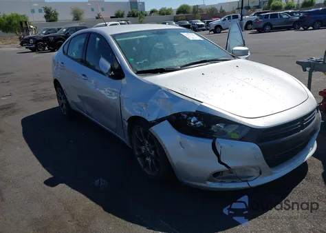 2013 Dodge Dart Sxt из США, поврежденный, VIN 1C3CDFBAXDD322951